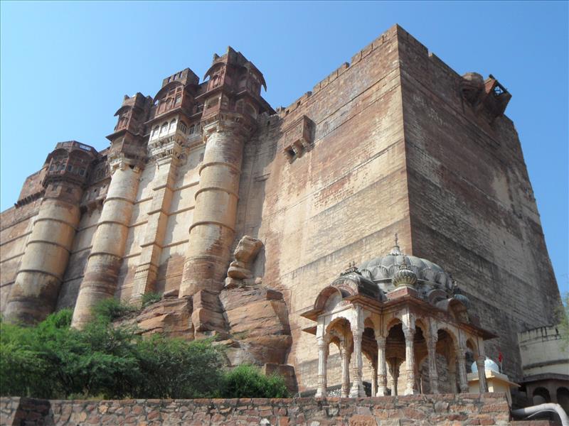 Mehran Fort in Jodhpur, India