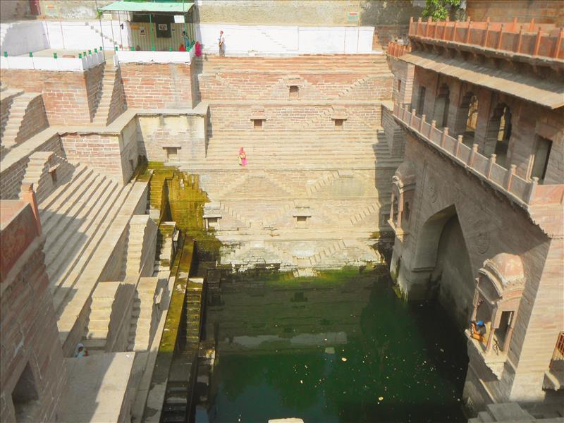 Jodhpur stepwell, India.