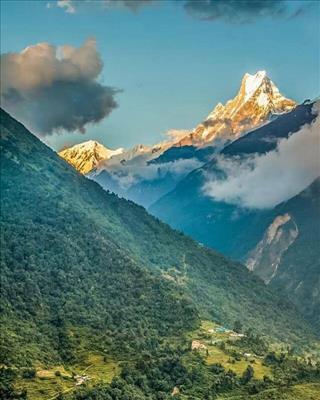 nepal_ghorepani_trekking_fishtail_sunrise