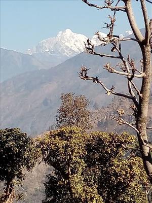 nepal_rural_village_view_jugal_himal_mount_sisapangma