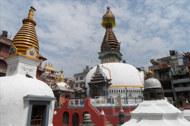 stupas-thamel-kathmandu-nepal