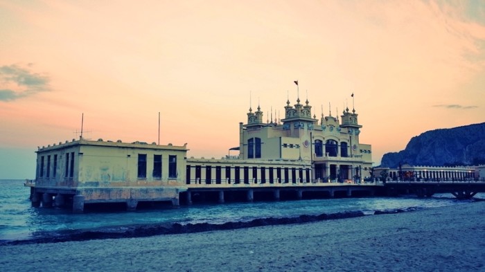 Antico Stabilimento Balneare in Mondello, Palermo.