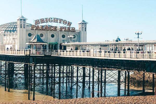 Brighton Palace Pier is an easy day trip from London.