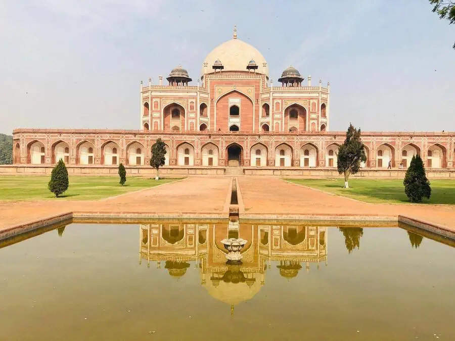 Humayun’s Tomb UNESCO site is a must-visit in Delhi.