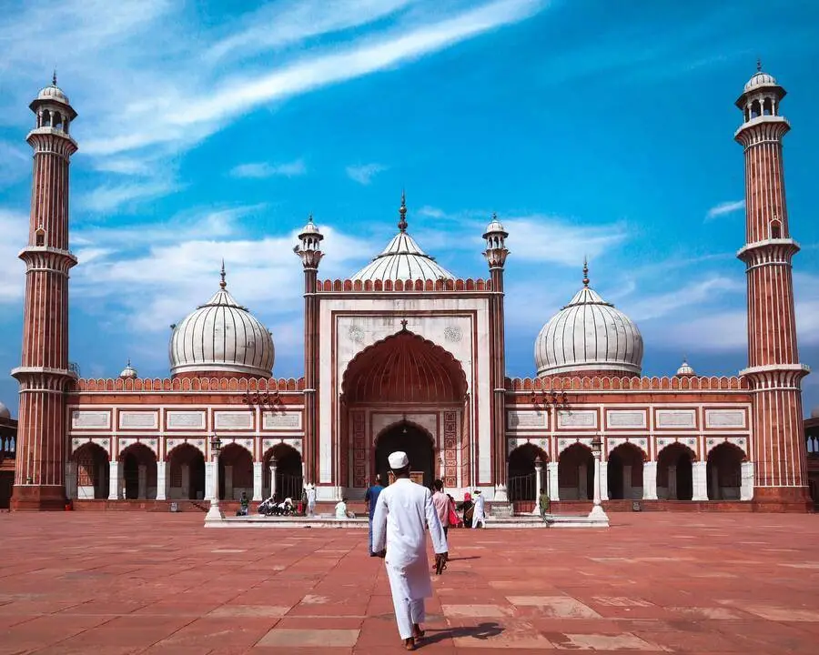 Jama Masjid is the largest Mosque in Delhi.