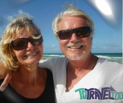 Jane with husband Duncan.