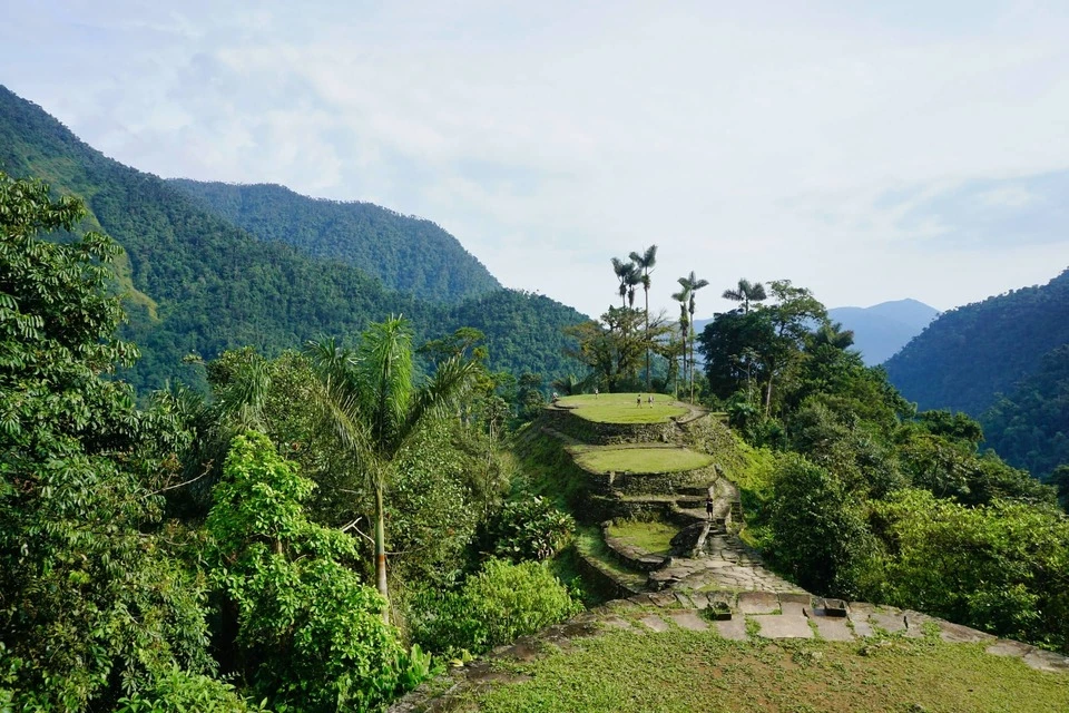 Trail through tropical mountains to Colombia's lost city.