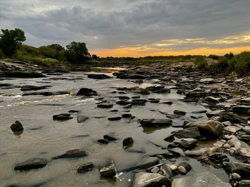 The sunset over River Talek at Maasai Mara Reserve is over of the most beautiful things to see in Kenya.