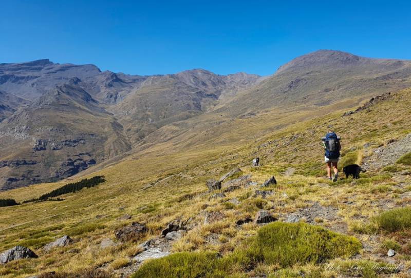 Hiking is one of the things to do in the mountains of Sierra Nevada in Spain.