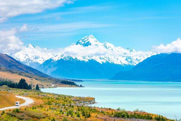 New Zealand South Island road trip itinerary to Mount Cook.