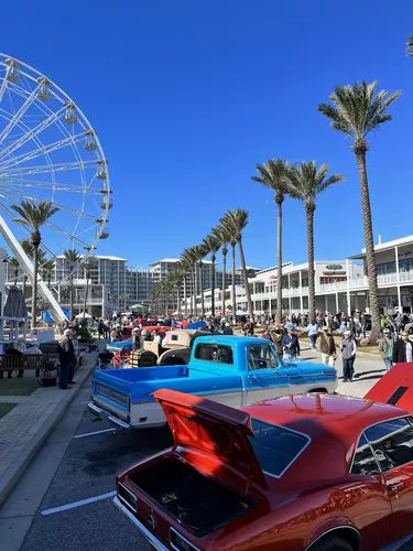 A Ferris Wheel at the Wharf is a top attraction in Orange Beach.