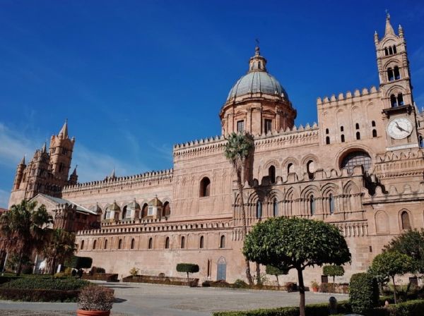 Palermo Cathedral in Sicily, Italy.