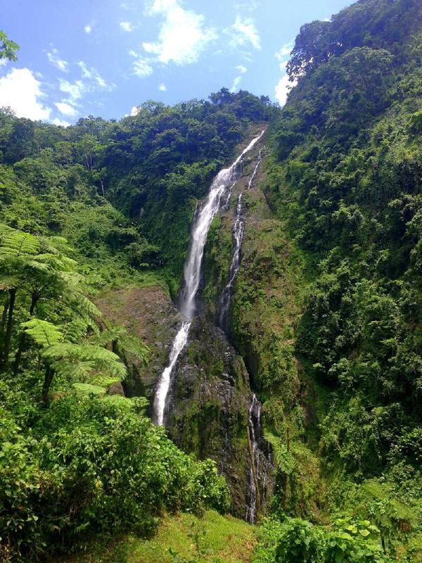 Salto De La Jalda is the highest waterfall in the Caribbean.
