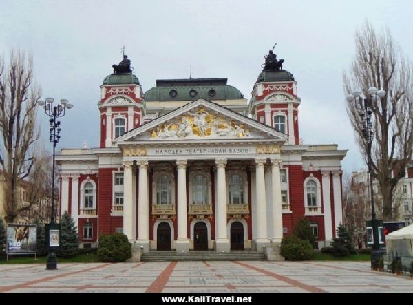Ivan Vazov National Theatre in Sofia, Bulgaria