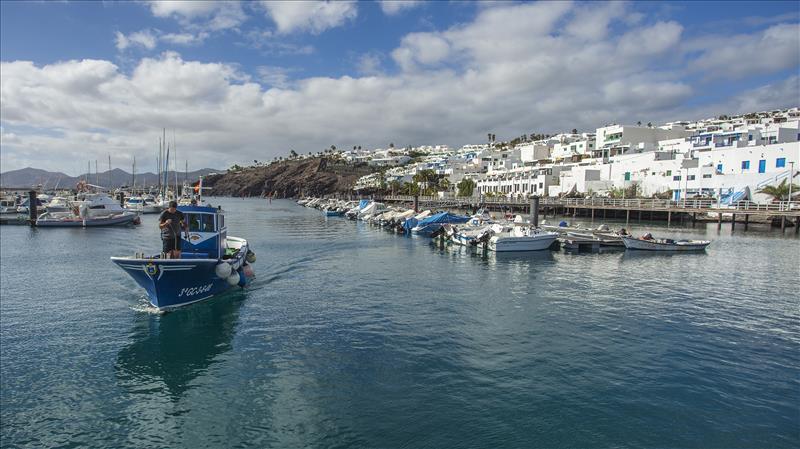 Puerto del Carmen leisure harbour, Lanzarote.