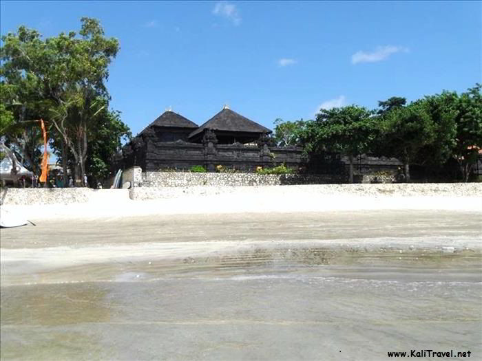 Temple on the beach, Jimabaran Ba in Bali.y
