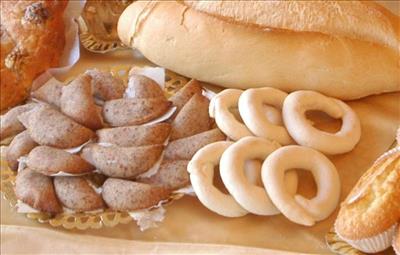 Selection of traditional cookies from Teulada in Costa Blanca, Spain.