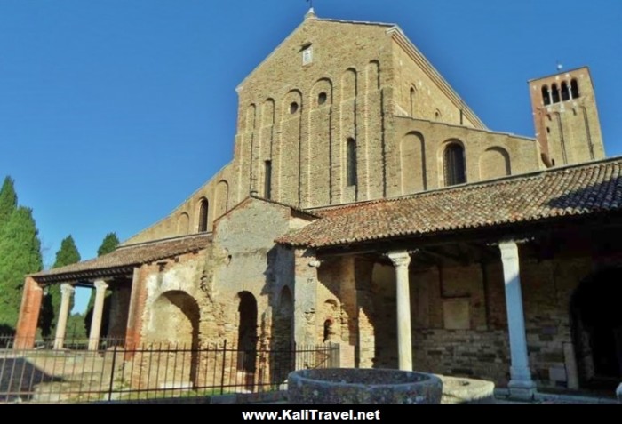 The catheAncient cathedral on Torcello Island, Basilica di Santa Maria Assunta