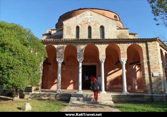 Chiesa Santa Fosca church on Torcello Island, Venice Lagoon