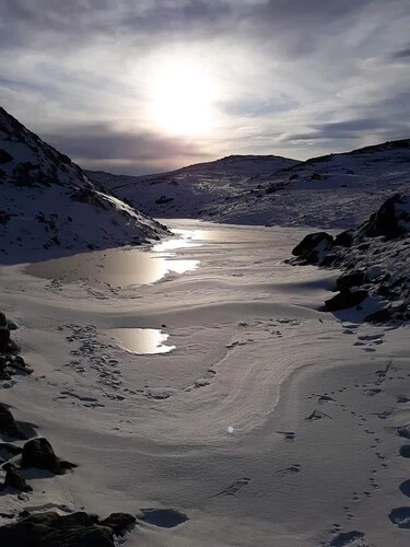 I run my first Midnight Sun Marathon somewhere in the Arctic Circle